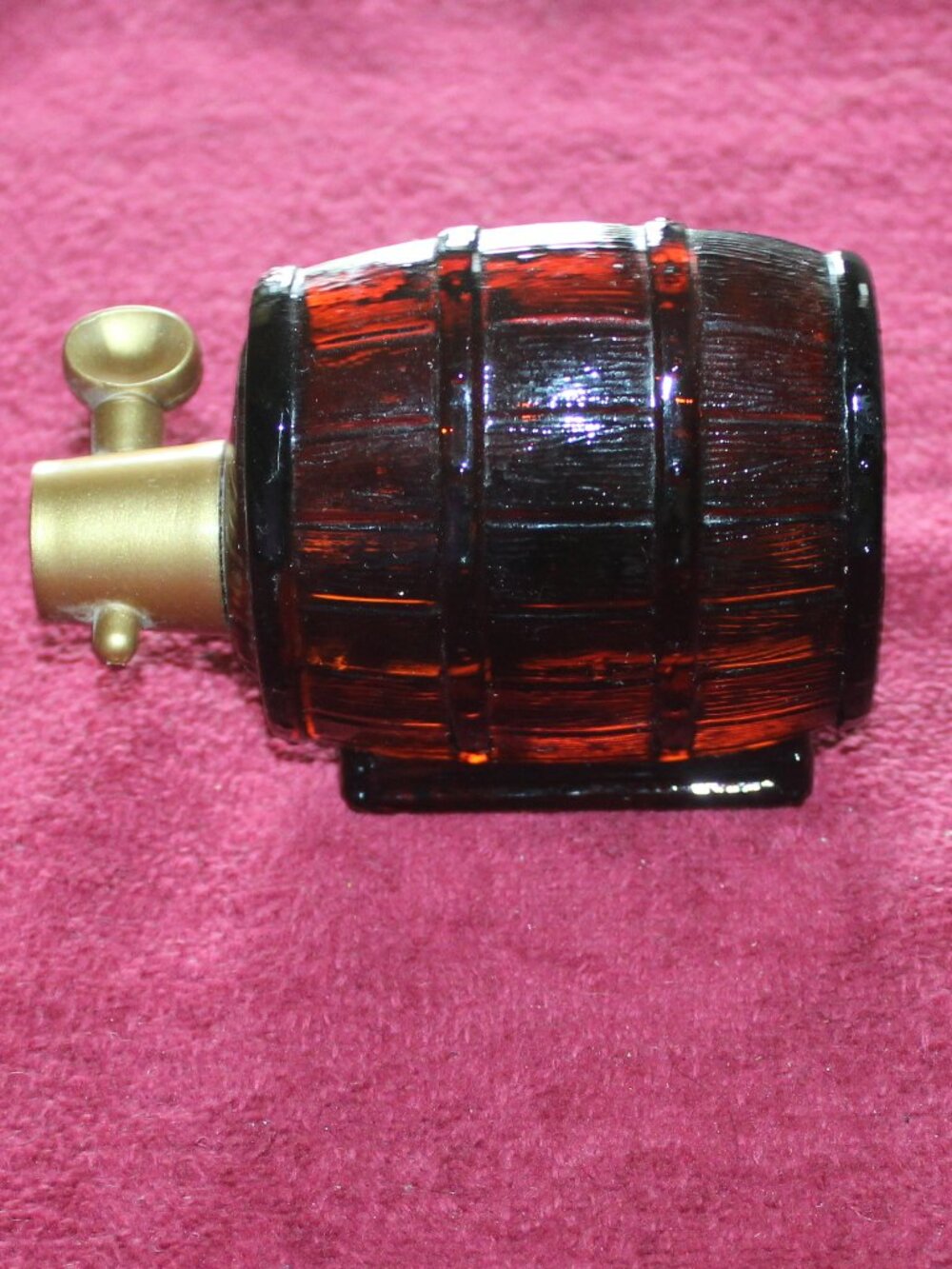 Vintage Avon "Wild Country" bottle 1970s, small beer keg